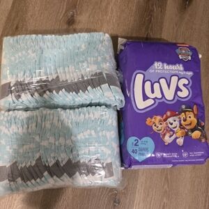 Luvs Diapers with Paw Patrol Design